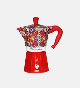 Red D&g Moka Espresso Maker 6-cups Red D&g Moka Espresso Maker 6-cups