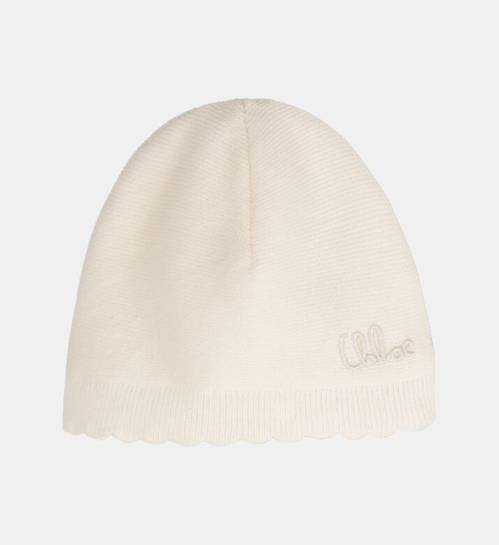 طقم قطعتين محبوكتين بحواف صدفية