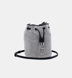 The Rhinestone Mini Bucket Bag