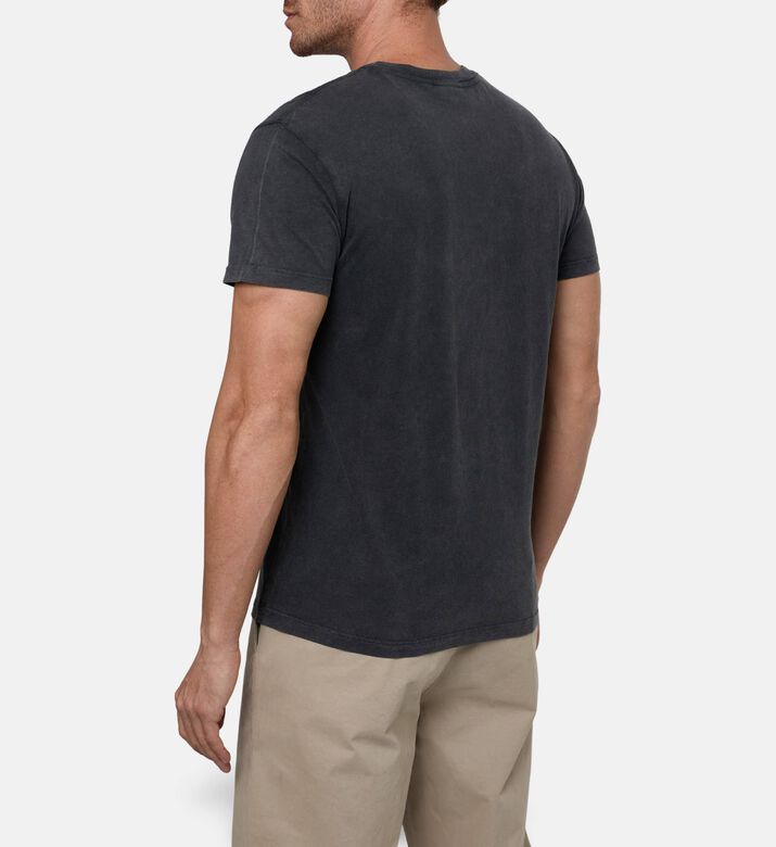 Maison Labiche Popincourt Sledding-embroidery T-shirt, Model View