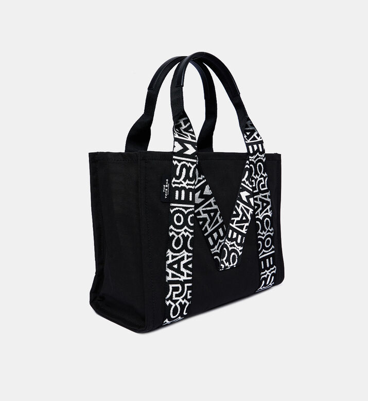 The M Large Tote Cotton Monogram Bag