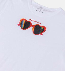 Heart-shaped Sunglasses Graphic T-shirt