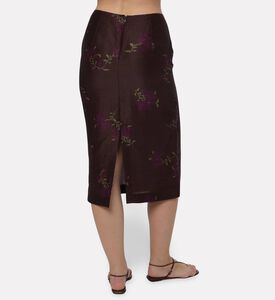 Soeur Helia A-line Floral-print Skirt, Model View