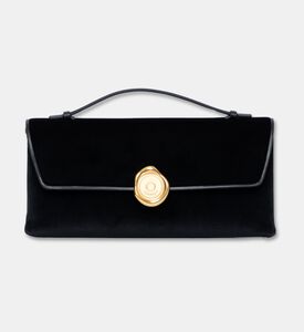 Mlouye Bag Seal Double Clutch, Black, Packshot View