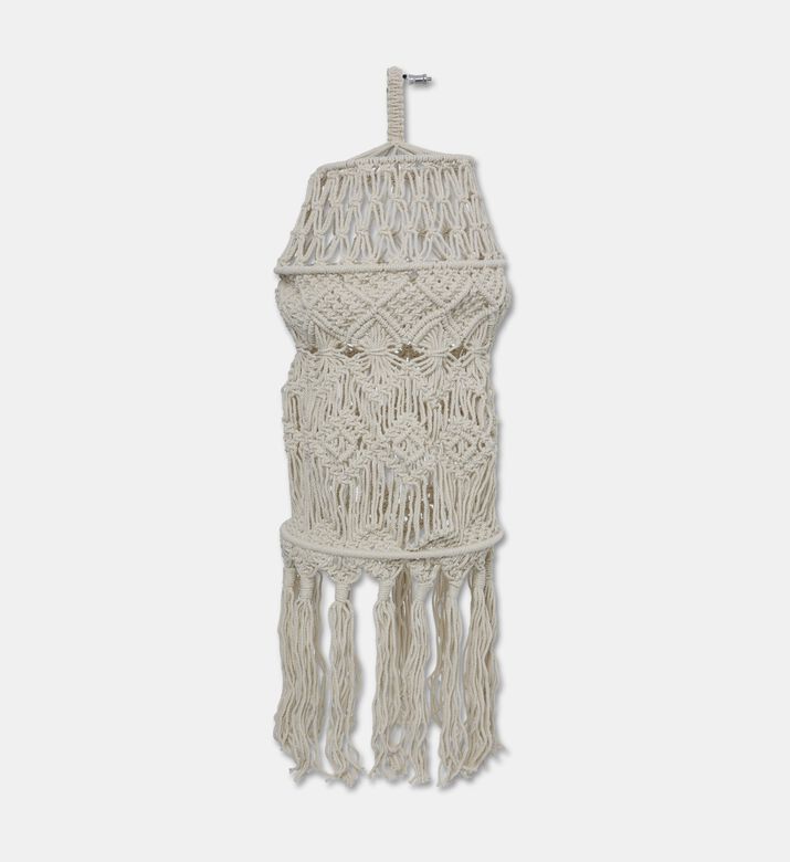 Home Deco and More Loopine Natural Cotton Macrame Chandelier, Packshot View