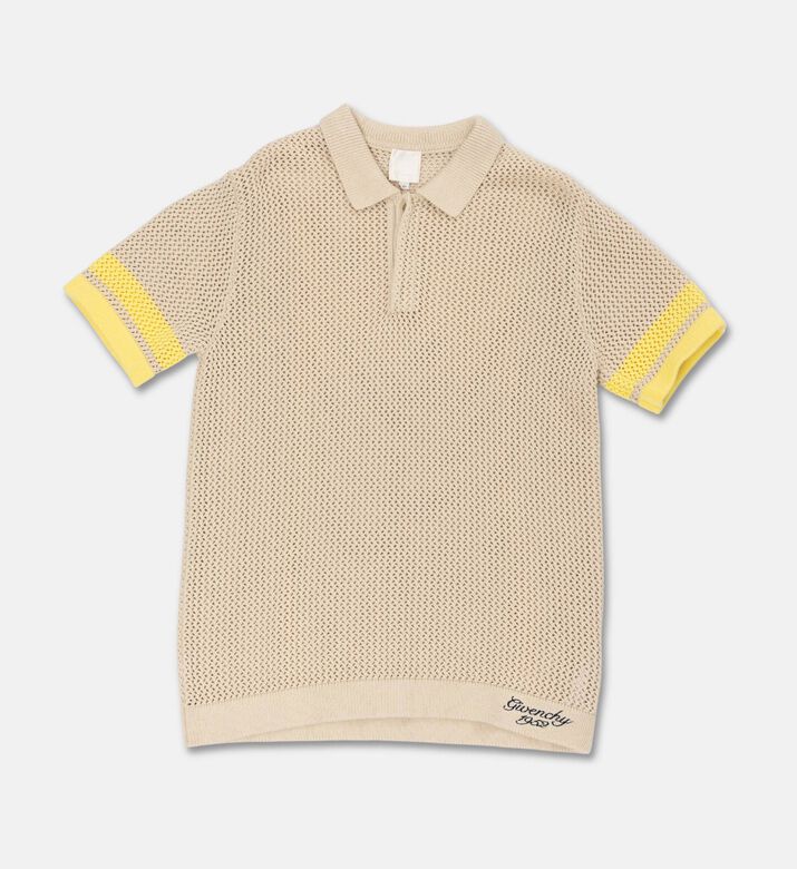 Givenchy Embroidered Logo Knitted Polo, Packshot View