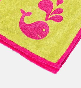 Whale Splash Beach Towel Whale Splash Beach Towel