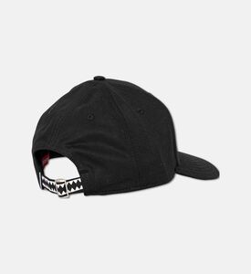 Sprayground Classic Shark Mouth Patch Cap, Black, Packshot View