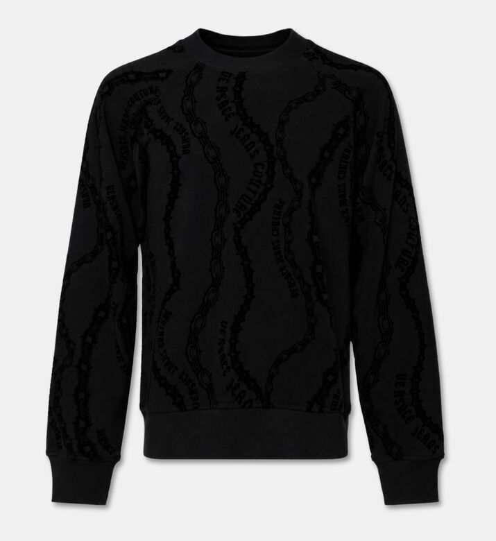 Versace Jeans Couture Chain Couture Loose-fit Sweatshirt, Packshot View