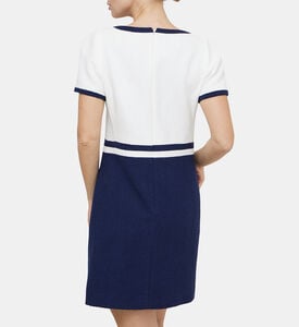 Two-tone Cotton Terry Mini Dress Two-tone Cotton Terry Mini Dress