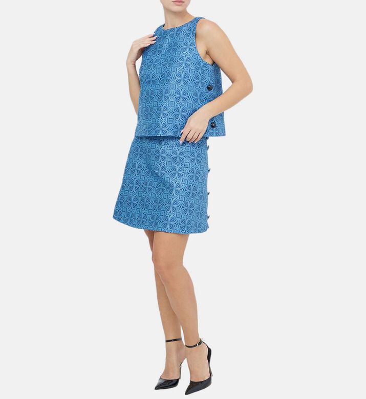 تنورة جوليا جاكار واسعة القطع