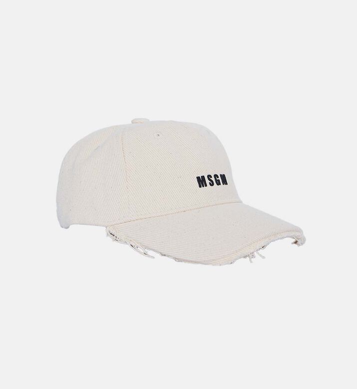 Cotton Logo-print Stitched Baseball Cap Cotton Logo-print Stitched Baseball Cap