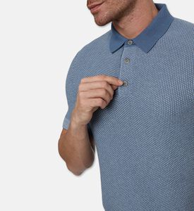 Vince Short-sleeve Button Placket Polo, Model View