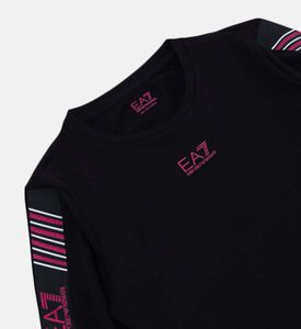 Girl Long-sleeve Logo-print Shirt Girl Long-sleeve Logo-print Shirt