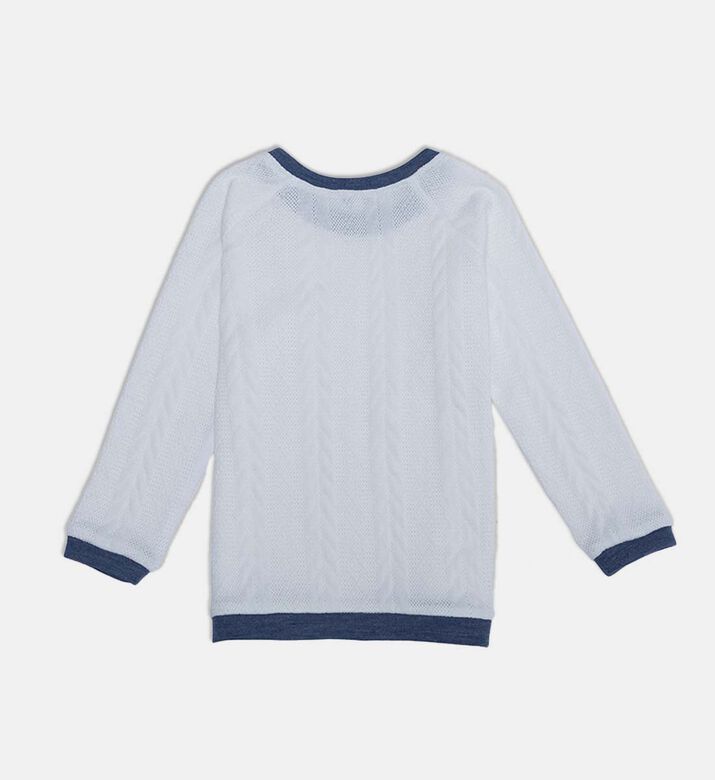 Jules and Juliette Paris Two-tone Long-sleeve Sweater, Packshot View