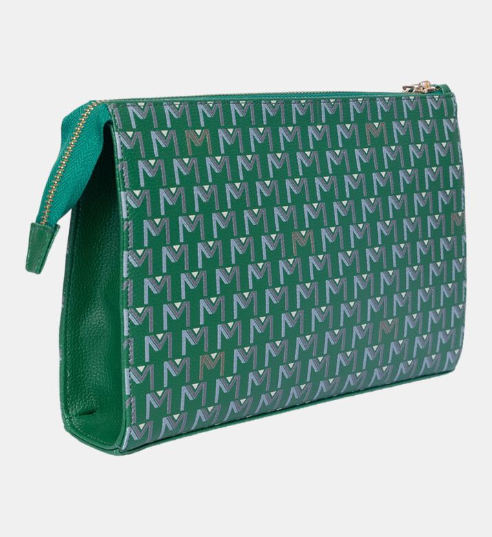 Waving Face Orange On-the-go Clutch Waving Face Orange On-the-go Clutch