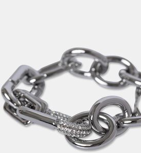 Marc Jacobs Crystal Pave Link Chain Bracelet, Packshot View