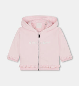 كارديغان بغطاء رأس قطن وصوف