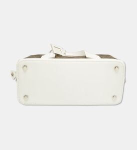 Louis Vuitton Preowned Louis Vuitton Dora Pm White Monogram Canvas Bag, Packshot View