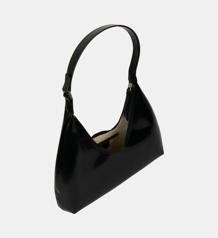 Amber Semi Patent Leather Bag