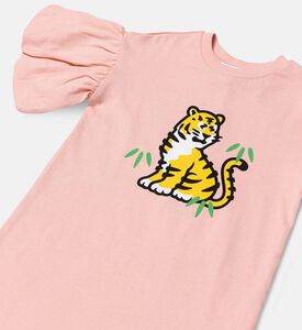 فستان قطن عضوي بطبعة كوتورا