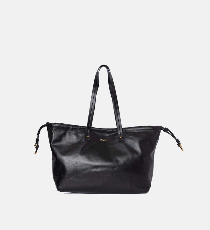 Silven Lambskin Leather Tote Bag