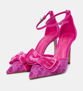 Flavia Bow Lace High Heel Pumps