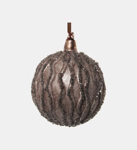 Dune-sugared Glitter Glass Ball Dune-sugared Glitter Glass Ball