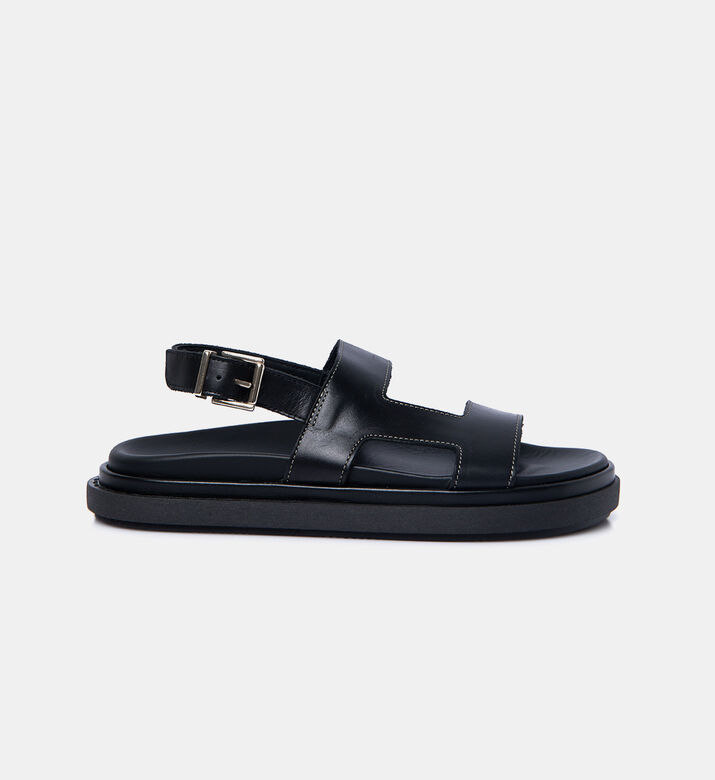 Lorelei Flat-heel Leather Sandals