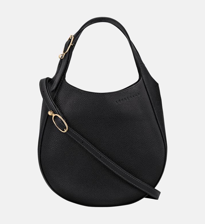 Longchamp Le Foulonne Top Handle Bag, Black, Packshot View
