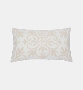 Home Deco and More Sakuri Chenille Floral Throw Pillow 35x60 Cm, Packshot View