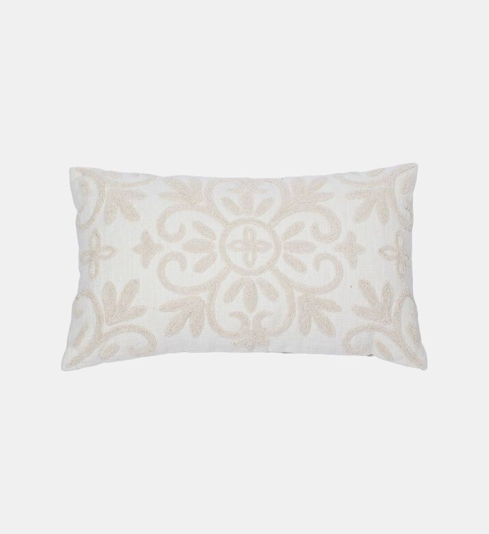 Home Deco and More Sakuri Chenille Floral Throw Pillow 35x60 Cm, Packshot View