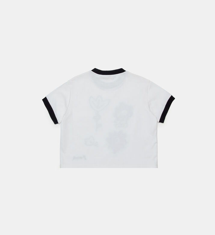 Cotton Sequin-embellished T-shirt Cotton Sequin-embellished T-shirt