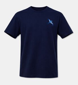 Axel Arigato Cotton Bird-embroidery T-shirt, Packshot View
