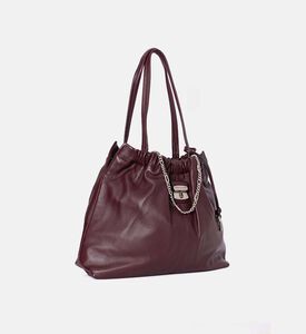 Marc Jacobs Lamb Leather Top Handle Tote Bag, Burgundy, Packshot View