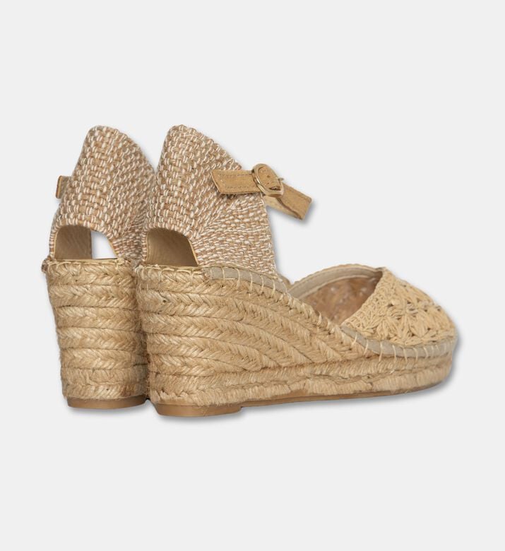Salvi Woven Ankle-strap Wedge Sandal, Packshot View