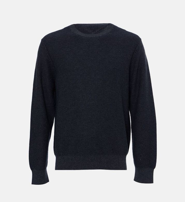 Vince Textured Knit Long-sleeve Sweater, Packshot View