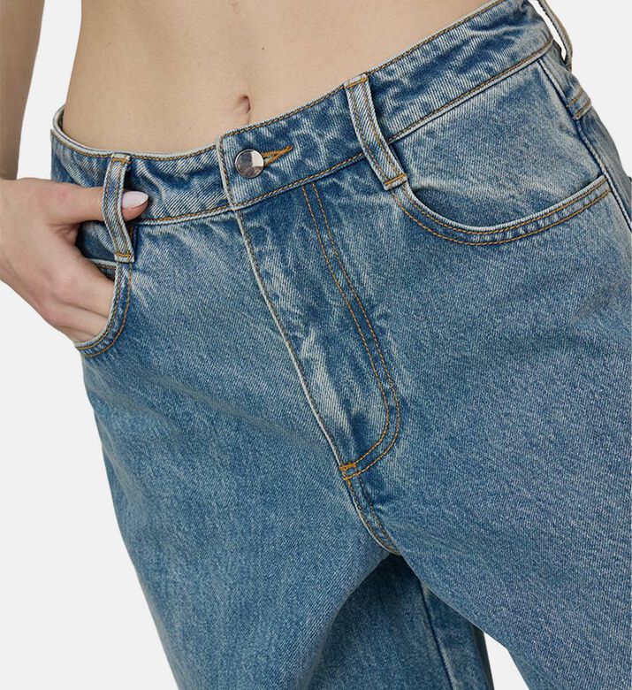 Marseille Barrel-legs Denim Pants
