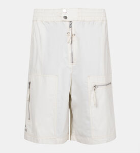 شورت نهلان قطن واسع الأرجل