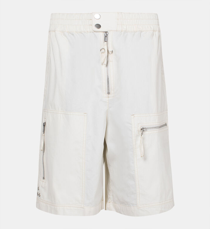 شورت نهلان قطن واسع الأرجل