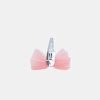 Glitter Tulle Bow Clip