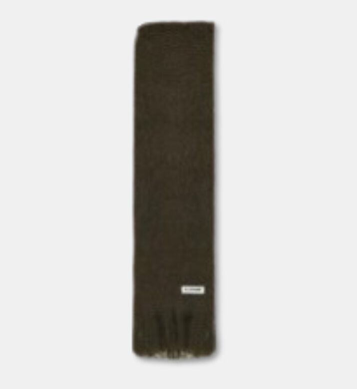 Jil Sander Scarf Plain, Green, Packshot View