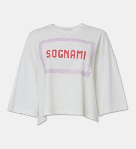 Forte-Forte Oversized Logo-embroidery T-shirt, Packshot View