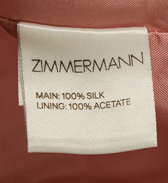 Zimmerman Silk Drape Detail Midi Dress, Packshot View Zimmerman Silk Drape Detail Midi Dress, Packshot View