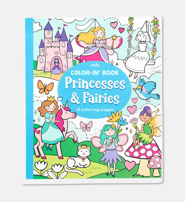 Ooly Color Book Princesses Fairies, Packshot View