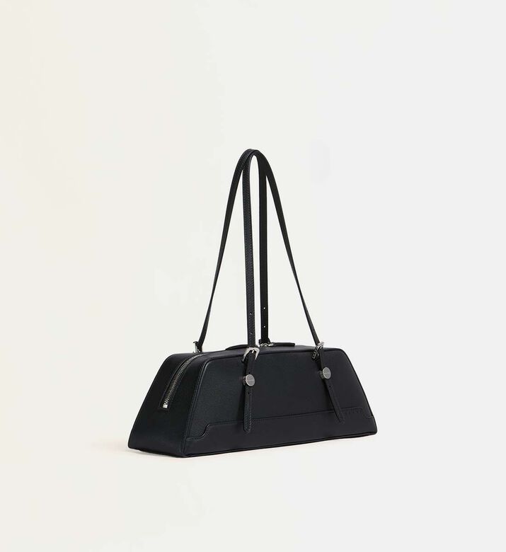 حقيبة كتف بمقبض علوي جلد