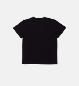 تيشيرت بطبعة شعار دائري