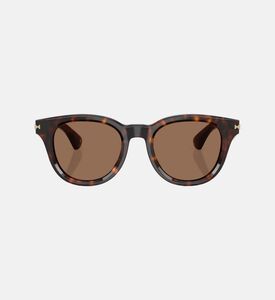 نظارات شمسية بإطار هافانا داكن 51