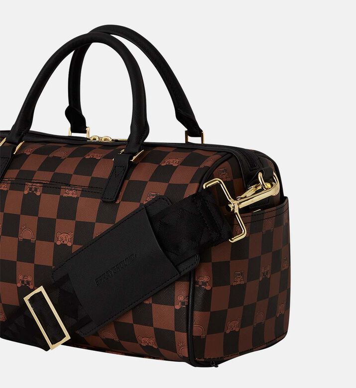 Check Pattern Mini Duffle Check Pattern Mini Duffle