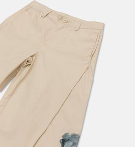 Marni Floral-print Button Closure Wide-leg Pants, Packshot View